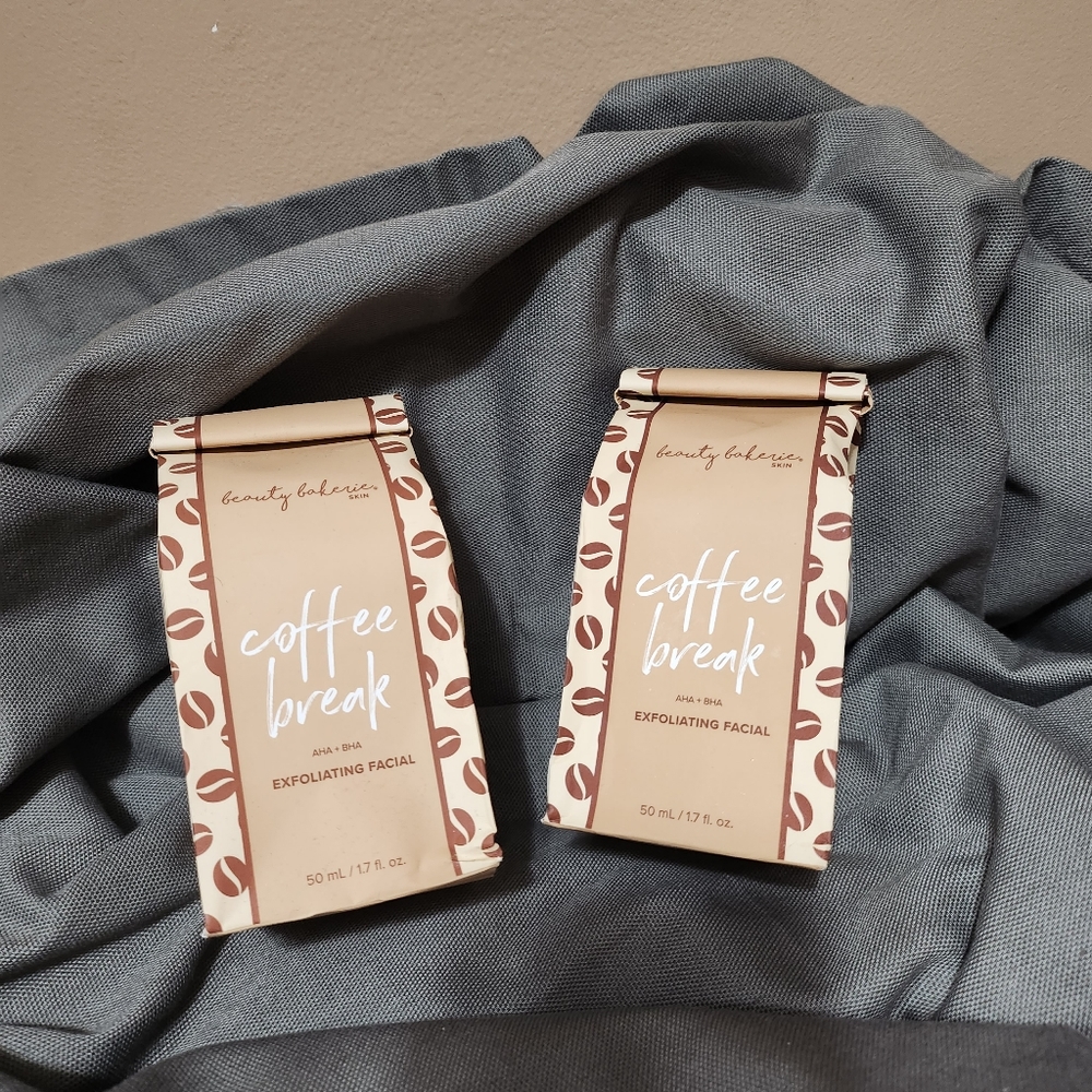Beauty Bakerie Skin Coffee Break exfoliating facial Quantity is 2